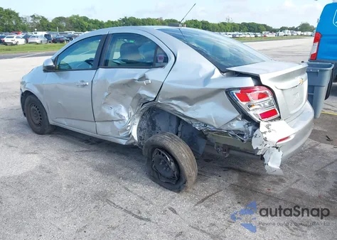 2017 Chevrolet Sonic from USA, damaged, VIN 1G1JB5S87H4175504